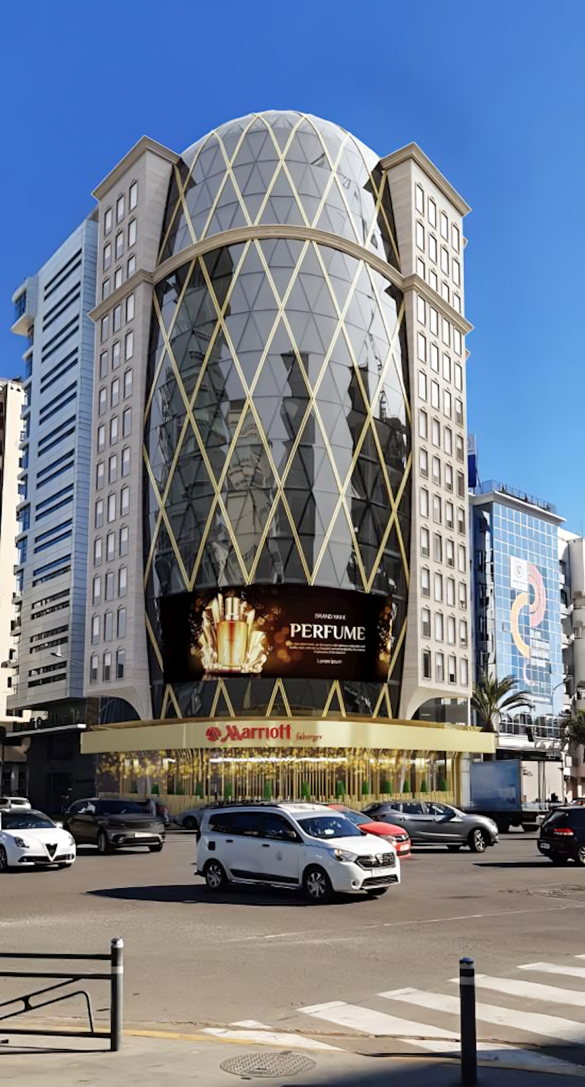 La nouvelle Le Fabrégé Autograph Collection Casablanca by Le Mariott, prévue pour 2025, aura un concept unique au Maroc et insufflera une nouvelle vie au paysage hôtelier casablancais. Doté de 104 chambres, il sera situé dans l'une des rues les plus dynamiques de la ville.